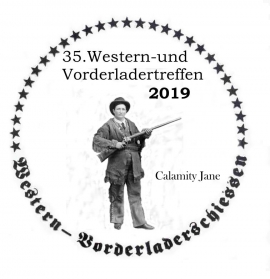 Einladung zum 35. Western- und Vorderladertreffen vom 07. bis 09.06.2019